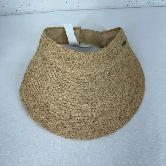 ROXY Women’s Small / Medium Always In Bloom Straw Roll Up Visor - Picture 15 of 15